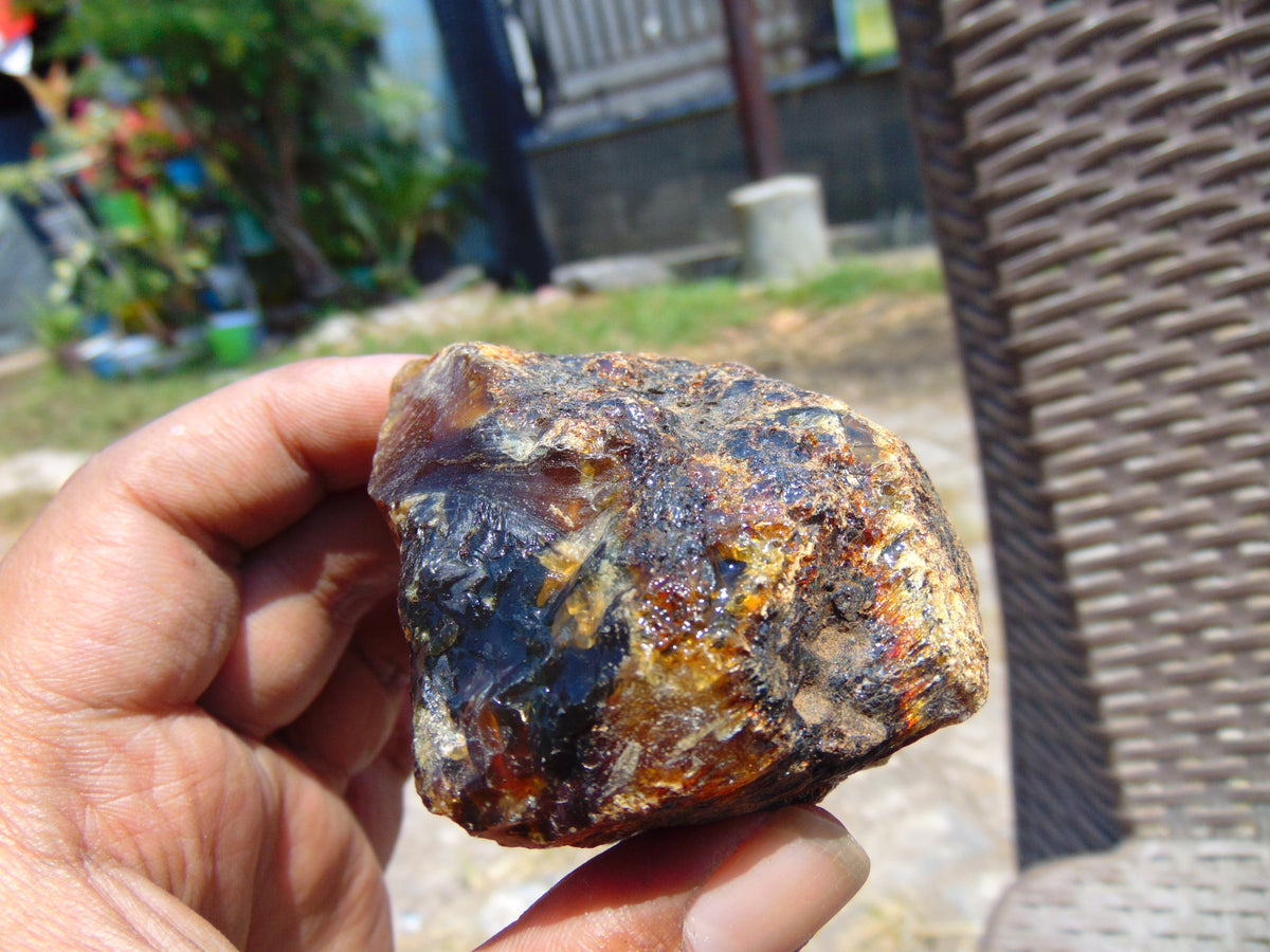 71 gram Rough Raw Indonesian Blue Amber for Healing 26MRB50