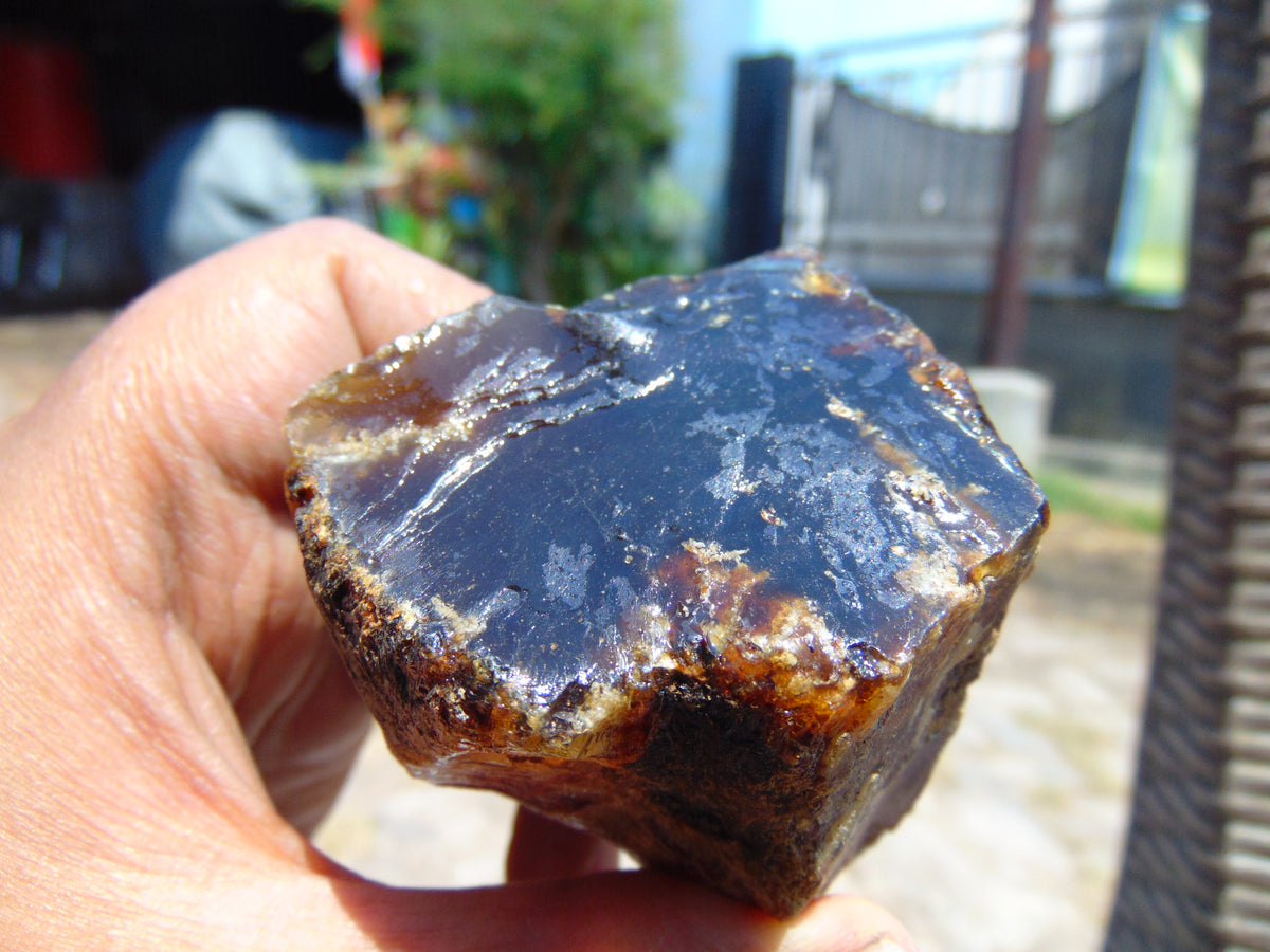71 gram Rough Raw Indonesian Blue Amber for Healing 26MRB50