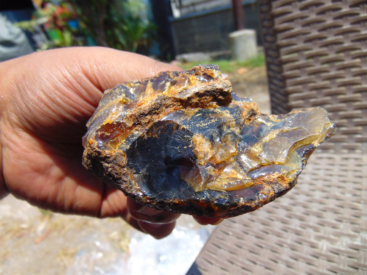 71 gram Rough Raw Indonesian Blue Amber for Healing 26MRB43