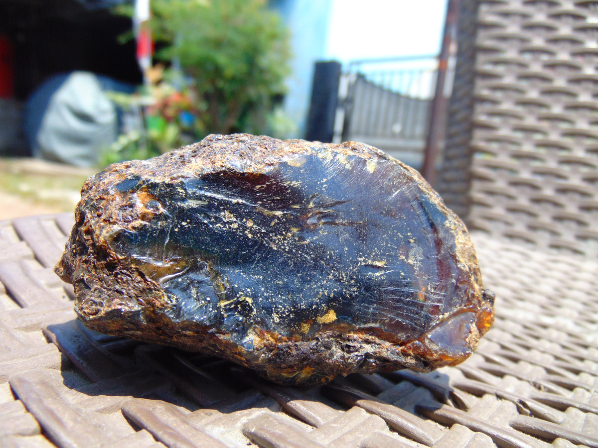 71 gram Rough Raw Indonesian Blue Amber for Healing 26MRB43