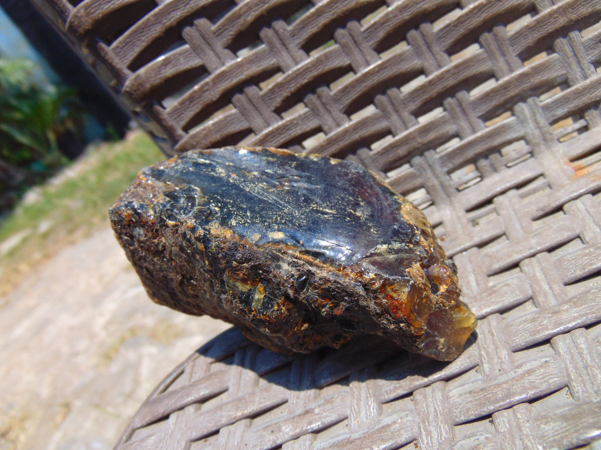 71 gram Rough Raw Indonesian Blue Amber for Healing 26MRB43