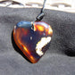 7 gr Heart Pendant Indonesian Blue Amber for Healing 25Y193