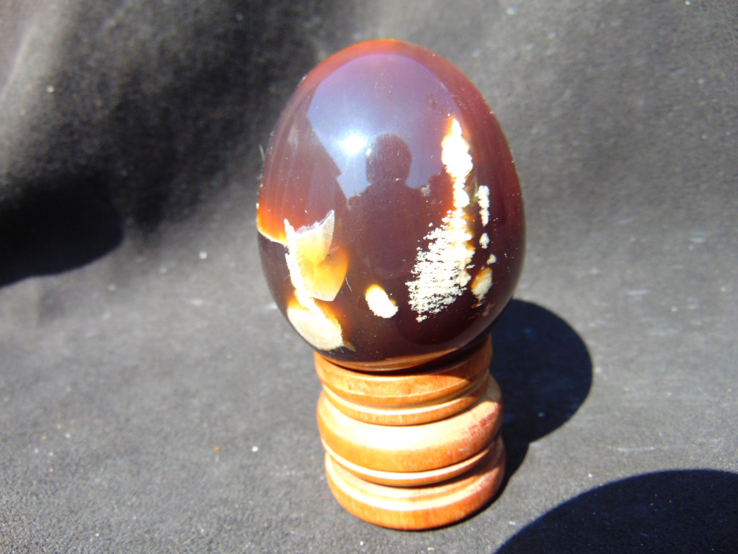 84 gr Shaped Egg 62x51 mm Indonesian Amber for Healing AJT367