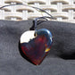 7 gr Heart Pendant Indonesian Blue Amber for Healing 25Y193