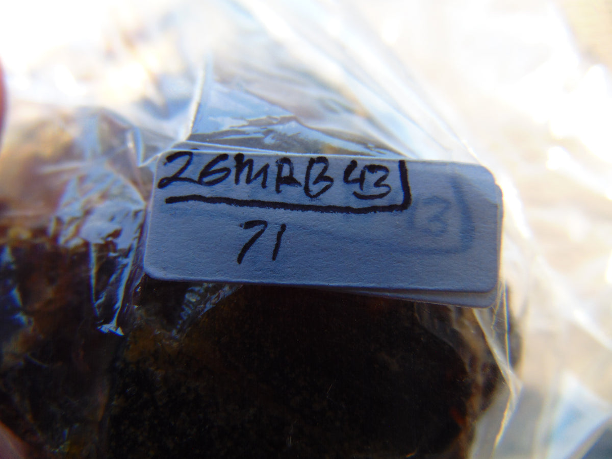71 gram Rough Raw Indonesian Blue Amber for Healing 26MRB43