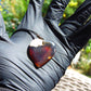 7 gr Heart Pendant Indonesian Blue Amber for Healing 25Y193