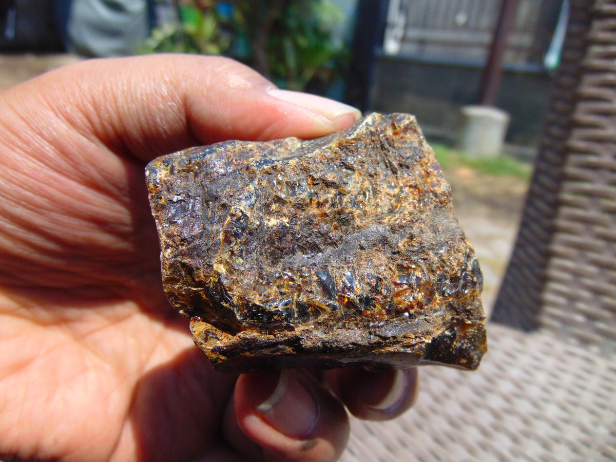 45 gram Rough Raw Indonesian Blue Amber for Healing 26MRB14