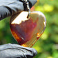 7 gr Heart Pendant Indonesian Blue Amber for Healing 25Y193
