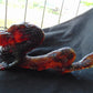 179 gram Dragon carving 3D 20x5.1x8 cm Indonesian Blue Purple Amber