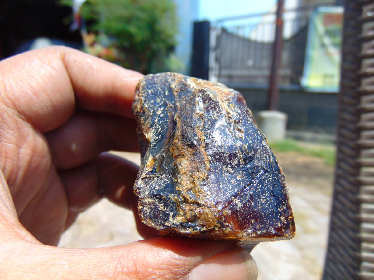 45 gram Rough Raw Indonesian Blue Amber for Healing 26MRB14