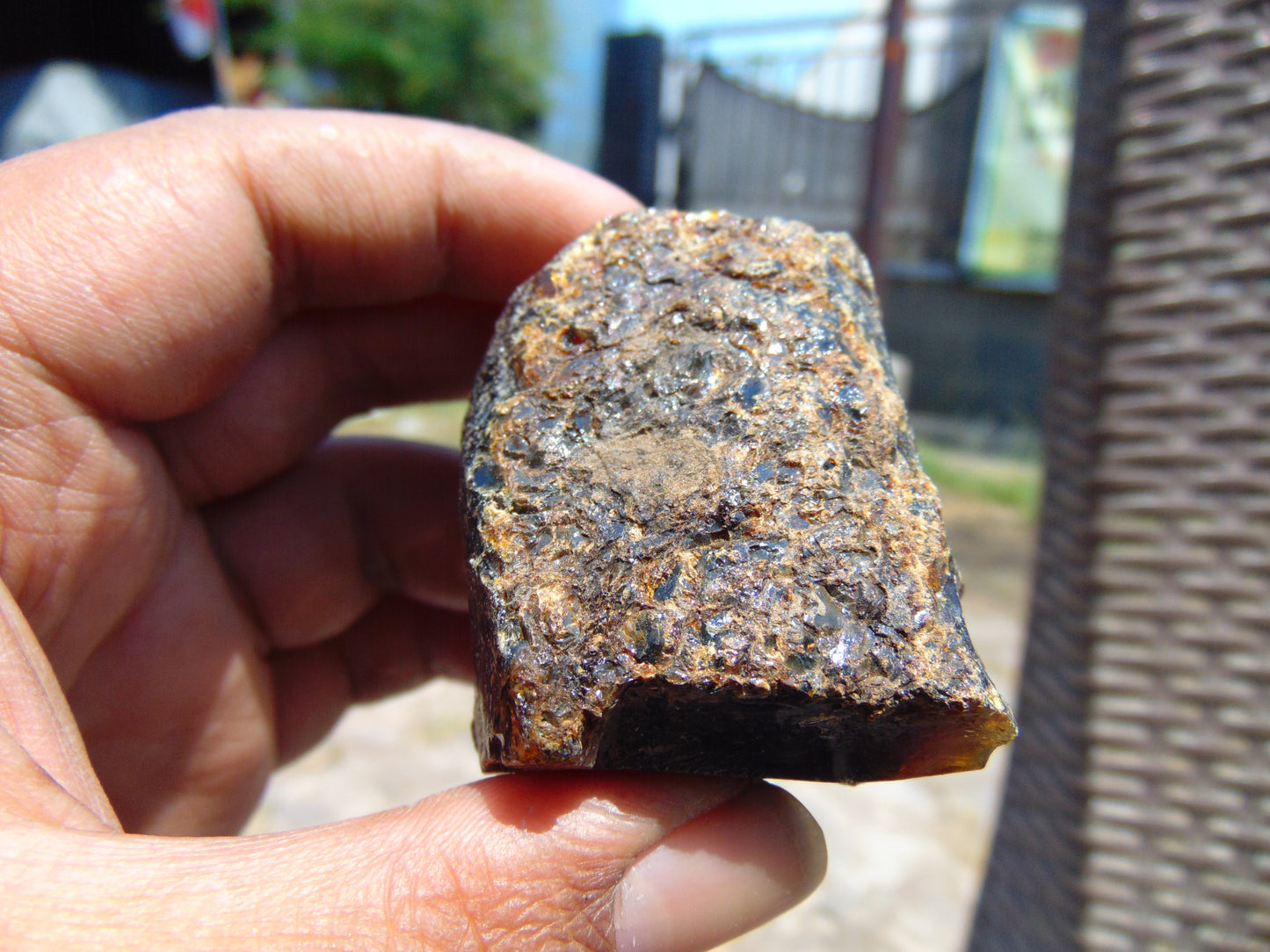 45 gram Rough Raw Indonesian Blue Amber for Healing 26MRB14