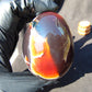131 gr Shaped Egg 74x58 mm Indonesian Amber for Healing AJT360