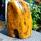 1066 gram Polished Indonesia Yellow Fragrance Amber for Healing K705