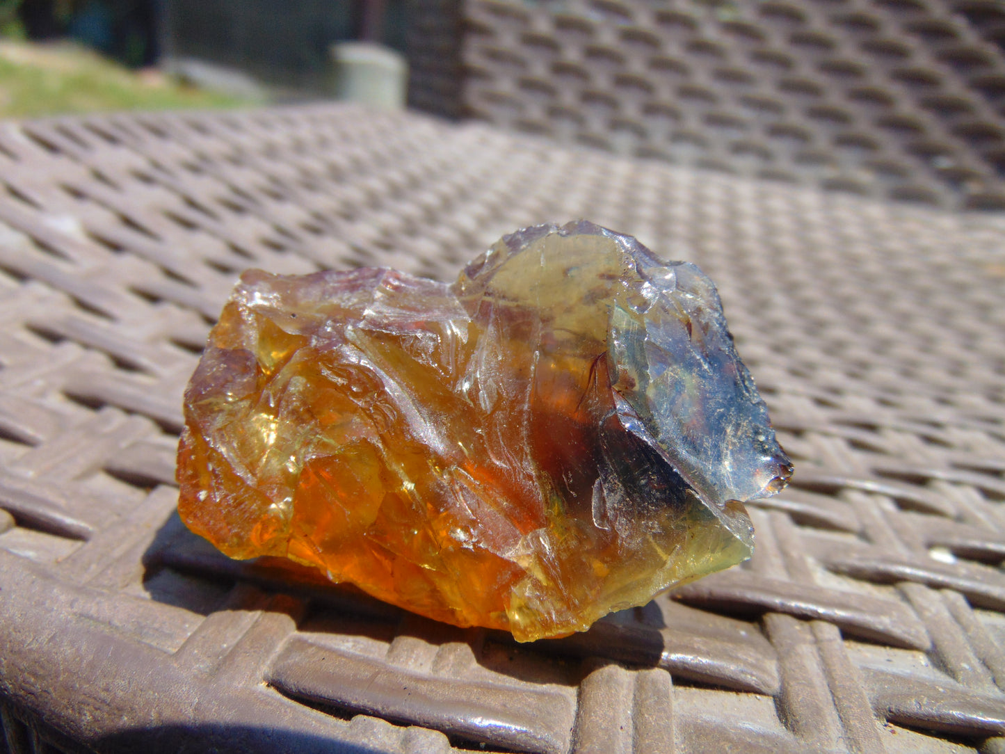 16 gram Rough Raw Indonesian Blue Amber for Healing 26RBM60