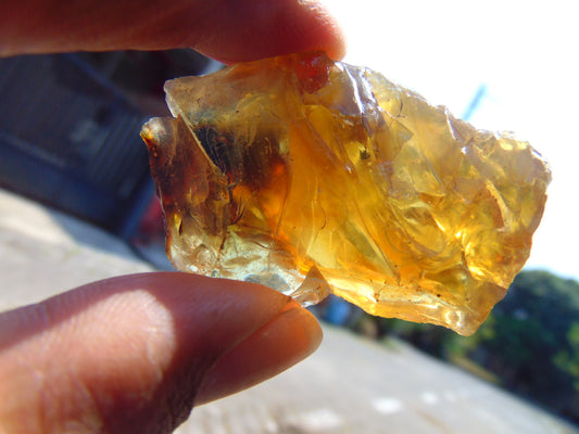 16 gram Rough Raw Indonesian Blue Amber for Healing 26RBM60