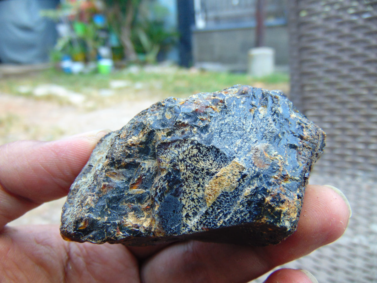 48 gram Rough Raw Indonesian Blue Amber for Healing 26MRB4