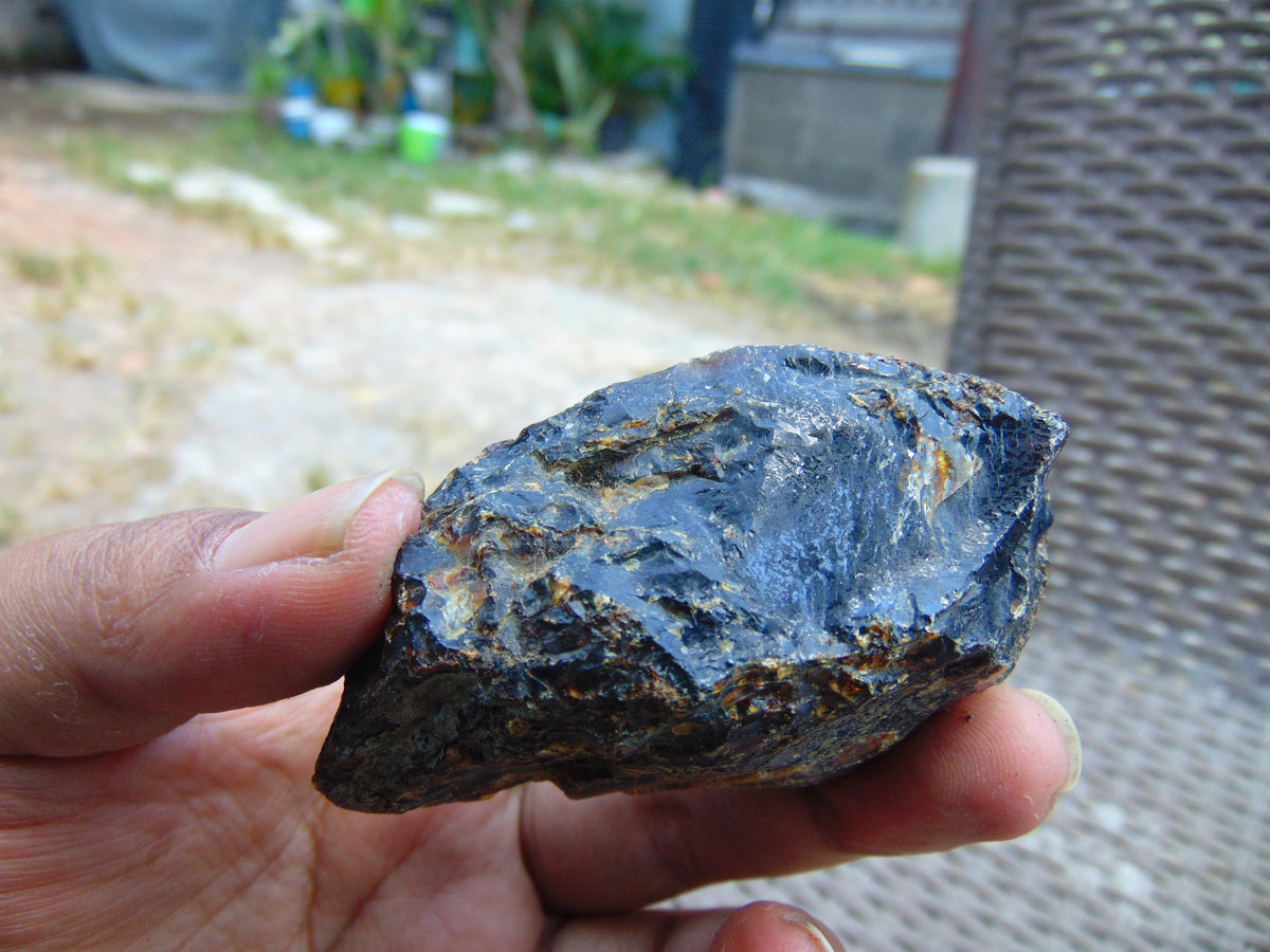 48 gram Rough Raw Indonesian Blue Amber for Healing 26MRB4