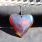 12 gr Heart Pendant Indonesian Blue Amber for Healing 26Y137