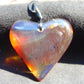 12 gr Heart Pendant Indonesian Blue Amber for Healing 26Y137