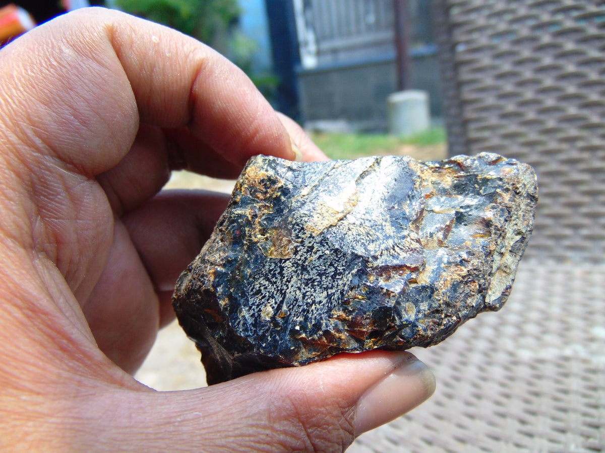 48 gram Rough Raw Indonesian Blue Amber for Healing 26MRB4