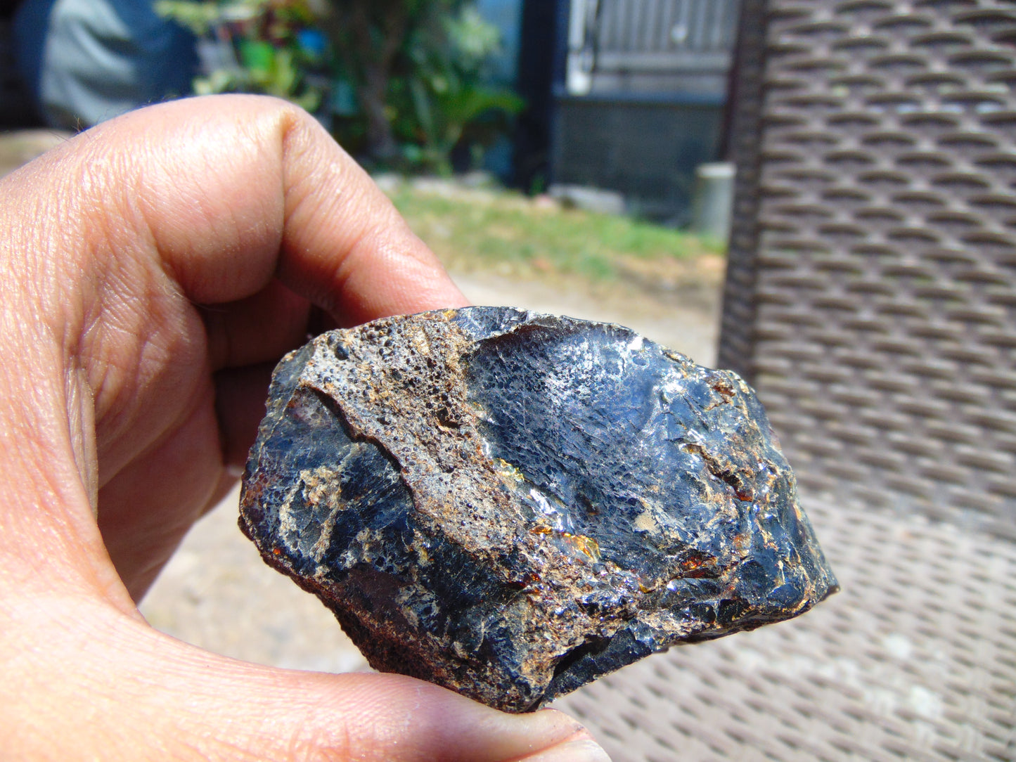 48 gram Rough Raw Indonesian Blue Amber for Healing 26MRB4