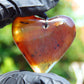 12 gr Heart Pendant Indonesian Blue Amber for Healing 26Y137
