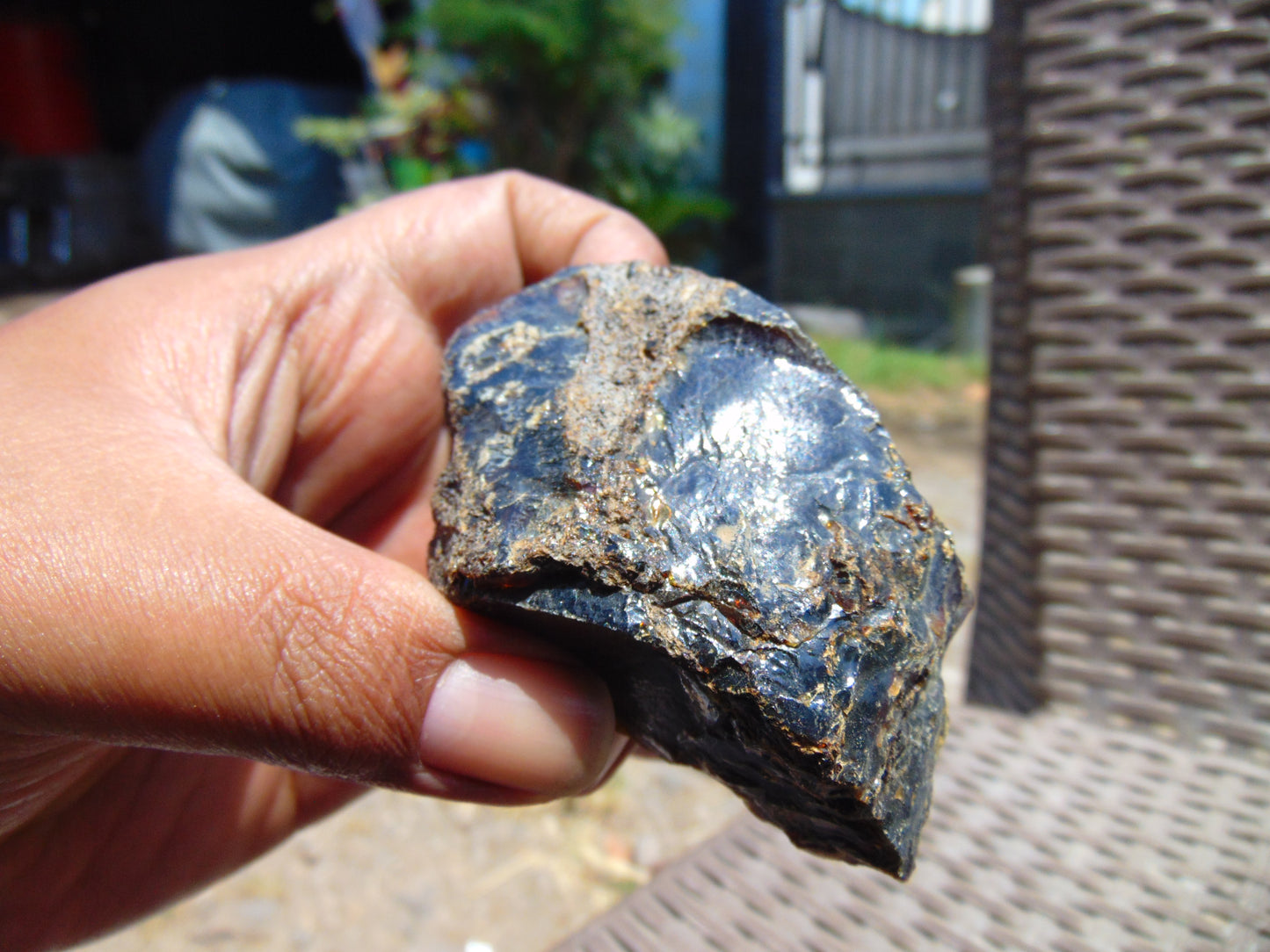 48 gram Rough Raw Indonesian Blue Amber for Healing 26MRB4