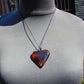 12 gr Heart Pendant Indonesian Blue Amber for Healing 26Y137