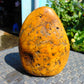 270 gram Polished Indonesia Yellow Fragrance Amber for Healing K706