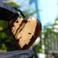8 gr Heart Pendant Indonesian white blue Amber for Healing 26A206