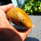 270 gram Polished Indonesia Yellow Fragrance Amber for Healing K706