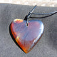 5 gr Heart Pendant Indonesian Crystal Amber for Healing 26Y122