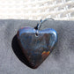 9 gr Heart Pendant Indonesian Red  Amber for Healing 26A214