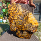 15000 gram Polished Indonesia Yellow Perfumed Aromatic Amber for Healing AYML1