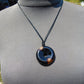 10 gr Donut Pendant Indonesian Blue Amber for Healing 25A119
