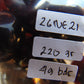 220 gr Small Necklace 49 beads Indonesian Dark Red Amber for Healing 26NE21