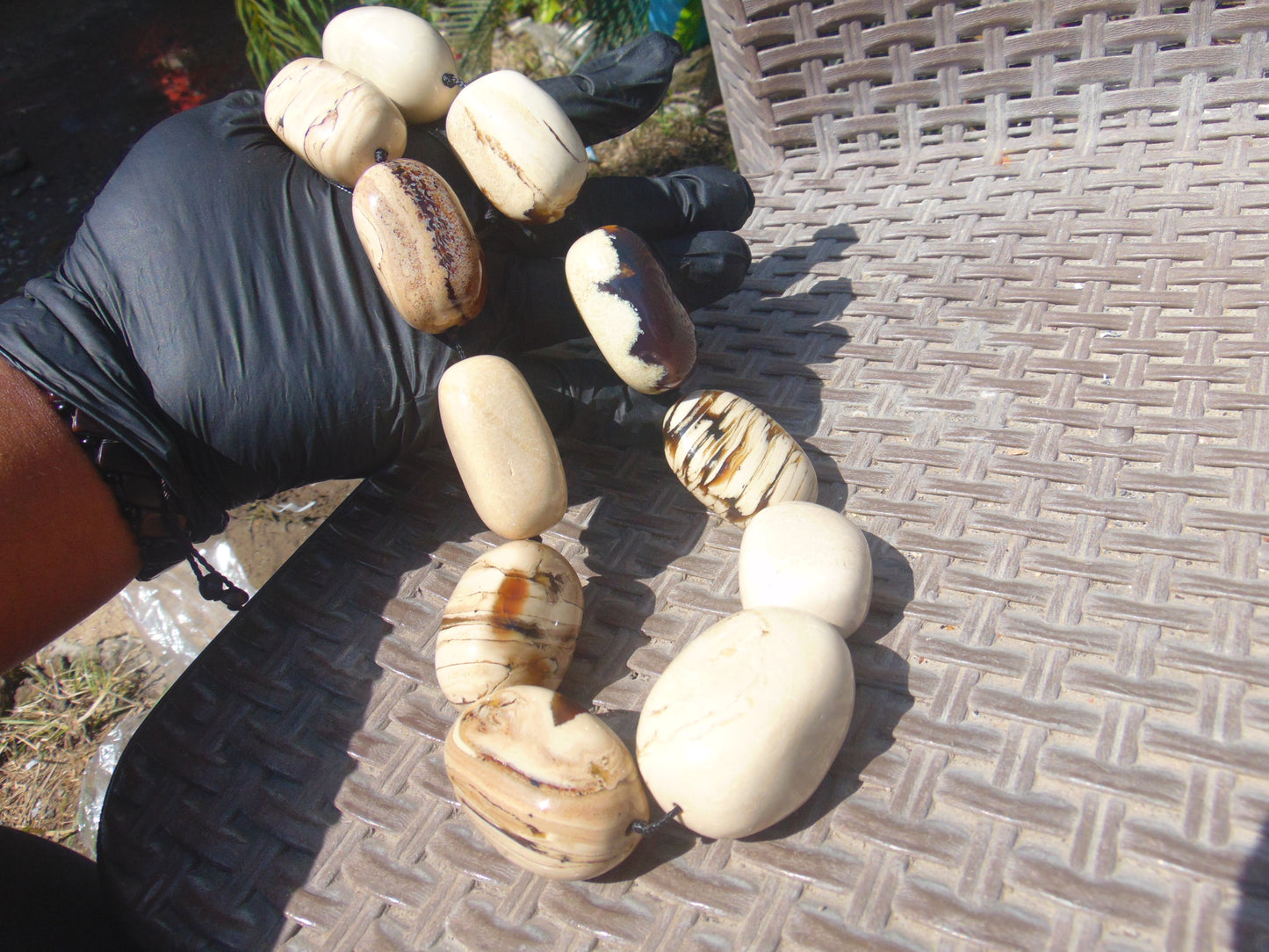 206 gr Small Necklace Indonesian Amber for Healing A11K43