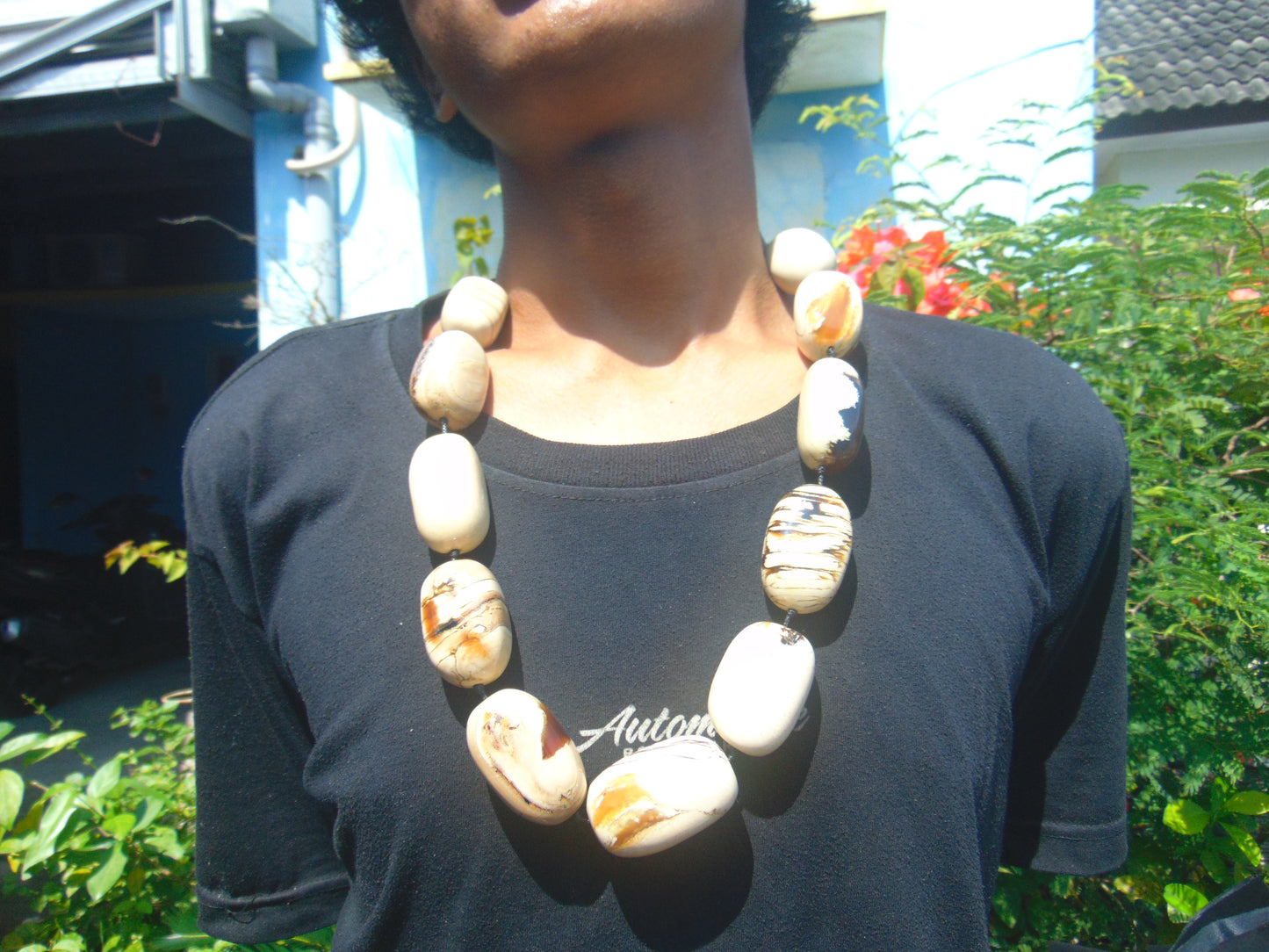 206 gr Small Necklace Indonesian Amber for Healing A11K43