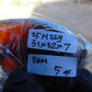 5 gr Heart Pendant Indonesian Red Blue Amber for Healing 25N229