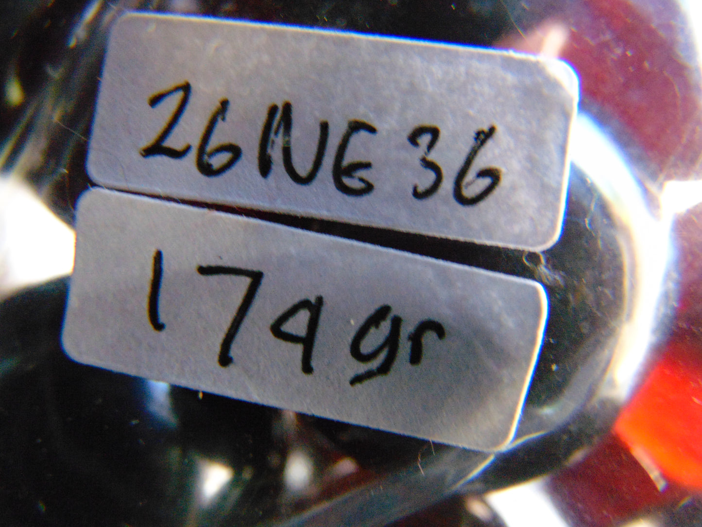 174 gr Small Necklace beads Indonesian Dark Amber for Healing 26NE36