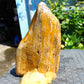 469 gram Polished Indonesia Yellow Fragrance Amber for Healing K640