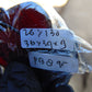 8 gr Heart Pendant Indonesian Black Red Blue Amber for Healing 26Y130