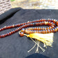 81 gram 108 Rosary Mala Buddha for Yoga and Meditation Indonesian Yellow Red Blue Amber for Healing 26SR9