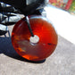 12 gr Donut Pendant Indonesian Blue Red Amber for Healing 25A120