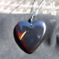 13 gr Heart Pendant Indonesian Cherry Red Honey Amber for Healing 26N62