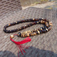 87 gram 108 Rosary Mala Buddha for Yoga and Meditation Indonesian Amber for Healing 26SR8