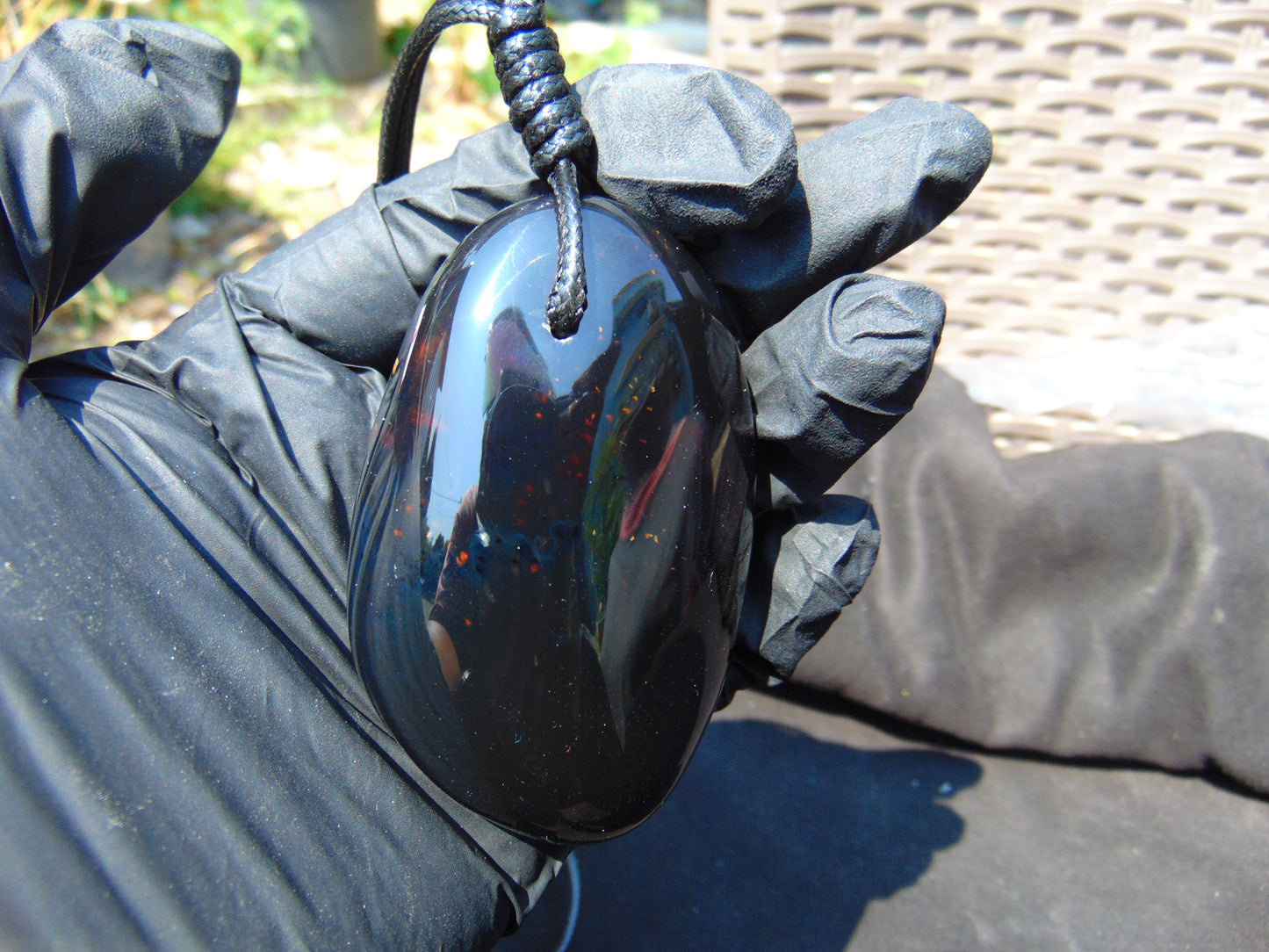 60 gr Big Pendant Indonesian Cherry Red Amber for Healing P494