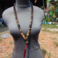 87 gram 108 Rosary Mala Buddha for Yoga and Meditation Indonesian Amber for Healing 26SR8