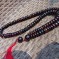 82 gram 108 Rosary Mala Buddha for Yoga and Meditation Indonesian Black Amber for Healing 26SR11