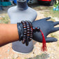 82 gram 108 Rosary Mala Buddha for Yoga and Meditation Indonesian Black Amber for Healing 26SR11